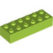 LEGO Limoen Steen 2 x 6 (2456 / 44237)