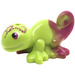 LEGO Lime Chameleon (Leaning) with Marbled Magenta Tail (31875)