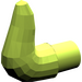 LEGO Lime Cow Horn (64847 / 67258)