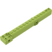 LEGO Lime Crane Arm Outside with Pegholes (57779)