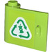 LEGO Lime Door 1 x 3 x 2 Left with Organic Waste Recycling Symbol Sticker with Hollow Hinge (92262)