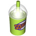 LEGO Lime Drink Cup with Straw with &quot;Squishee&quot; (20398)