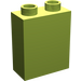 LEGO Lime Duplo Brick 1 x 2 x 2 without Bottom Tube (4066 / 76371)