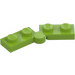 LEGO Lime Hinge Plate 1 x 4 Swivel Assembly (1927 / 19954)