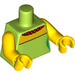 LEGO Limette Marge Simpson Minifig Torso (76382 / 88585)