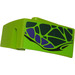 LEGO Lime Mudguard Panel 3 Left with Left Screen panel DARK GREEN AND PURPLE SCALE Sticker (61070)