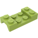 LEGO Limetková Blatník Deska 2 x 4 s Klenba bez otvoru (3788)