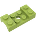 LEGO Citron Vert Garde-boue assiette 2 x 4 avec Arches avec trou (60212)