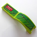 LEGO Lime Mudguard Tile 1 x 4.5 with &#039;GO/FOX&#039; Left Sticker (50947)