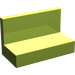 LEGO Lime Panel 1 x 2 x 1 without Rounded Corners