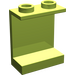 LEGO Limette Panel 1 x 2 x 2 ohne seitliche Stützen, hohle Bolzen (4864 / 6268)