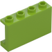 LEGO Lime Panel 1 x 4 x 2 (14718)