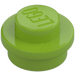 LEGO Lime Plate 1 x 1 Round (6141 / 30057)