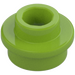 LEGO Citron Vert assiette 1 x 1 Rond avec Tenon ouvert (28626 / 85861)