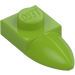 LEGO Lime Plate 1 x 1 with Tooth (35162 / 49668)