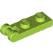 LEGO Lime Plate 1 x 2 with End Bar Handle (60478)
