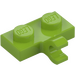 LEGO Lime Platta 1 x 2 med Horisontalt fäste (11476 / 65458)