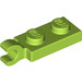 LEGO Lime Plate 1 x 2 with Horizontal Clip on End (42923 / 63868)