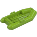 LEGO Lime Gummi Båt 6 x 12 x 2 (78611)