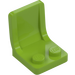 LEGO Lime Seat 2 x 2 without Sprue Mark (4079)