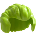 LEGO Lime Short Hair Swept Back with Widow's Peak and Sideburns (21268)