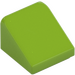 LEGO Lime Pendenza 1 x 1 (31°) (50746 / 54200)