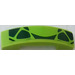 LEGO Lime Slope 1 x 4 Curved Double with Back Scales Sticker (93273)