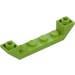 LEGO Limette Schrägstein 1 x 6 (45°) Doppelt Invers mit Open Mitte (52501)