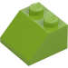 LEGO Citron Vert Pente 2 x 2 (45°) (3039 / 6227)