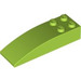 LEGO Lime Slope 2 x 6 Curved (44126)