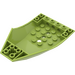 LEGO Limoen Helling 2 x 6 x 10 Gebogen Omgekeerd (47406)