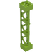 LEGO Lime Support 2 x 2 x 10 Bjælke Trekantet Lodret (Type 4 - 3 stolper, 3 sektioner) (4687 / 95347)