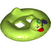 LEGO Lime Swimming Ring with Duck Head and Crescent Moon (36285)