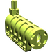 LEGO Limette Technic Kanone mit Same Colored Auslösen mit abgerundetem Boden (32074 / 76100)