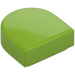 LEGO Lime Tile 1 x 1 Half Oval (24246 / 35399)