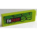 LEGO Lime Tile 1 x 3 with FuZone and Scales Sticker (63864)