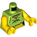 LEGO Chaux Toxikita Minifig Torse (973 / 76382)