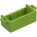 LEGO Lime Treasure Chest Bottom with Slots (4738 / 54195)