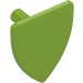 LEGO Lime Triangular Shield (Short) (3846)