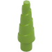 LEGO Limette Unicorn Horn mit Spiral(e) (34078 / 89522)