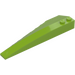 LEGO Lime Wedge 10 x 3 x 1 Double Rounded Right (50956)