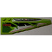LEGO Lime Wedge 10 x 3 x 1 Double Rounded Right with &#039;KYOTO ZURUHNI&#039; Sticker (50956)