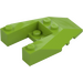 LEGO Lime Wedge 6 x 4 Cutout with Stud Notches (6153)