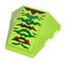LEGO Lime Wedge Curved 3 x 4 Triple with Dino decoration  Sticker (64225)