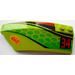 LEGO Lime Wedge Curved 3 x 8 x 2 Left with &#039;34&#039;, &#039;4WD&#039; Sticker (41750)