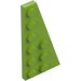 LEGO Lime Wedge Plate 3 x 6 Wing Right (54383)