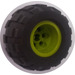 LEGO Lime Wheel 43.2 x 28 Balloon Small with Tyre 43.2 x 28 Balloon Small