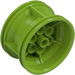 LEGO Lime Wheel Rim Ø43.2 x 26 with 6 Pinholes (51488 / 56908)