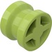 LEGO Lime Wheel Rim Ø8 x 6.4 without Side Notch (4624)