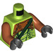 LEGO Chaux Zoltar Snake Villain Minifig Torse (973 / 76382)